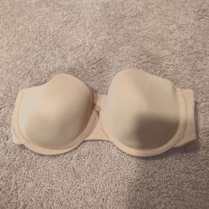 Maidenform Tan Strapless Bra 34D